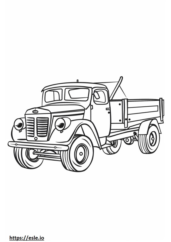 Lorry free printable