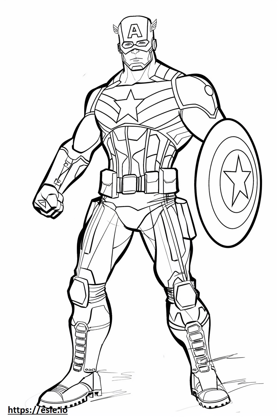 Marvel avengers coloring sheet