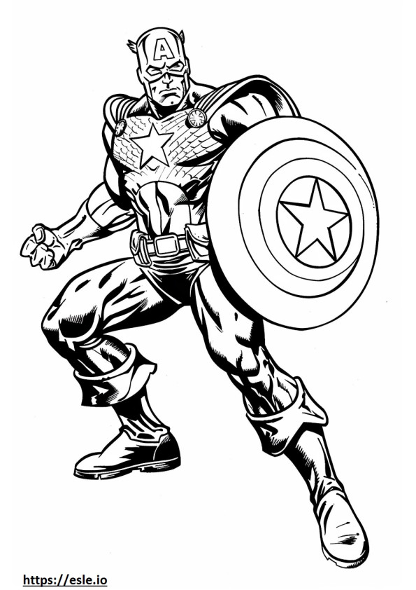 Marvel Avengers fisa de colorat