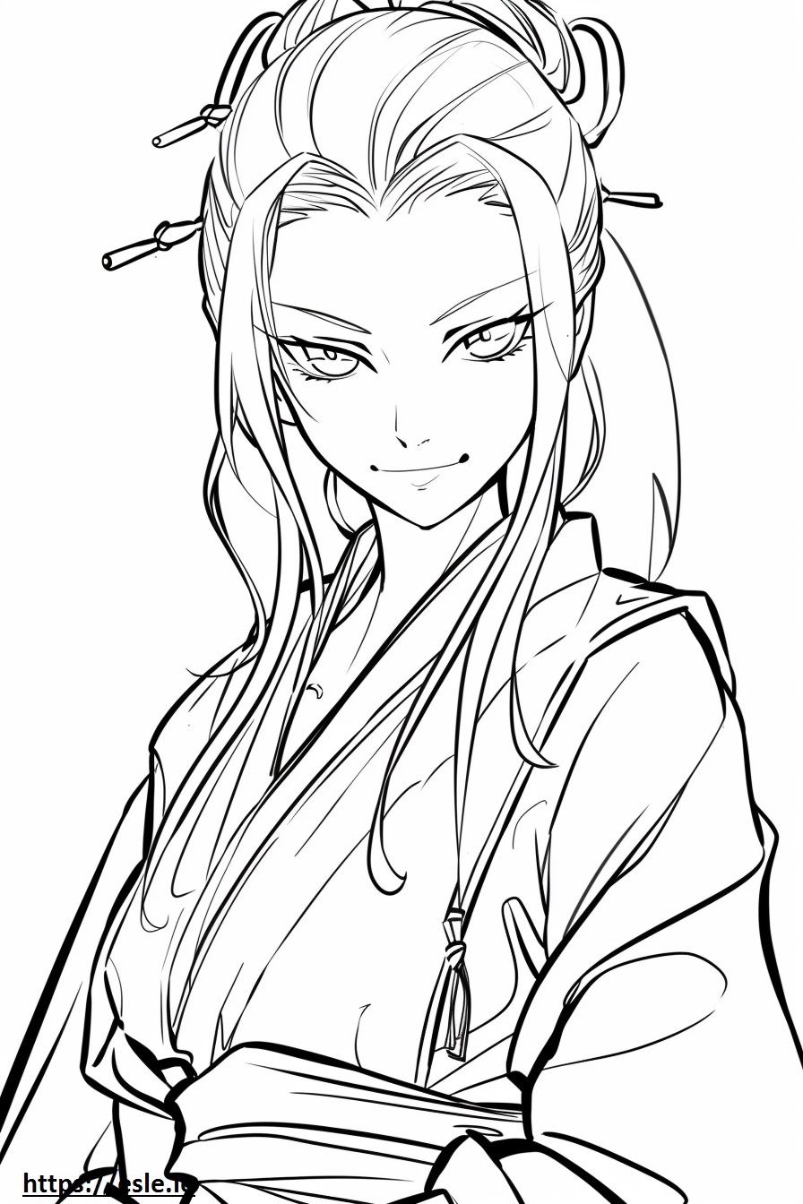 Nezuko shinobu for coloring