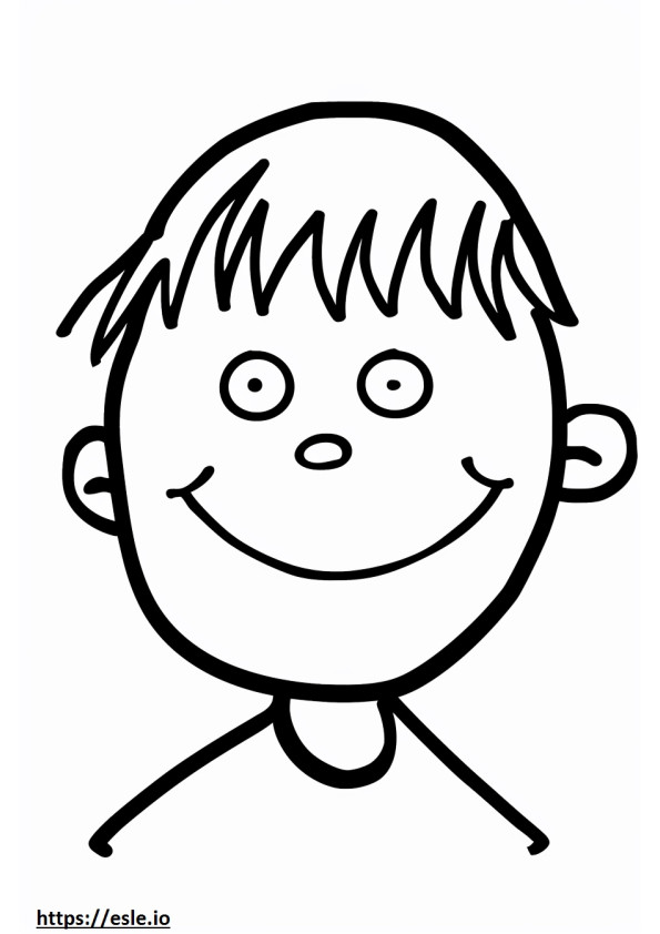 E coloring page