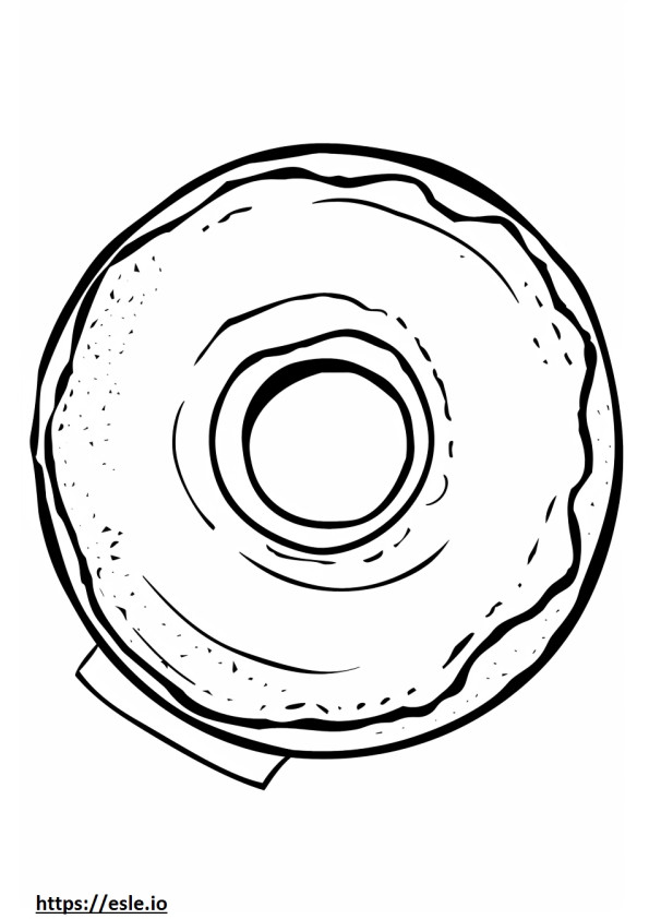Süßer Donut bilder zum ausdrucken