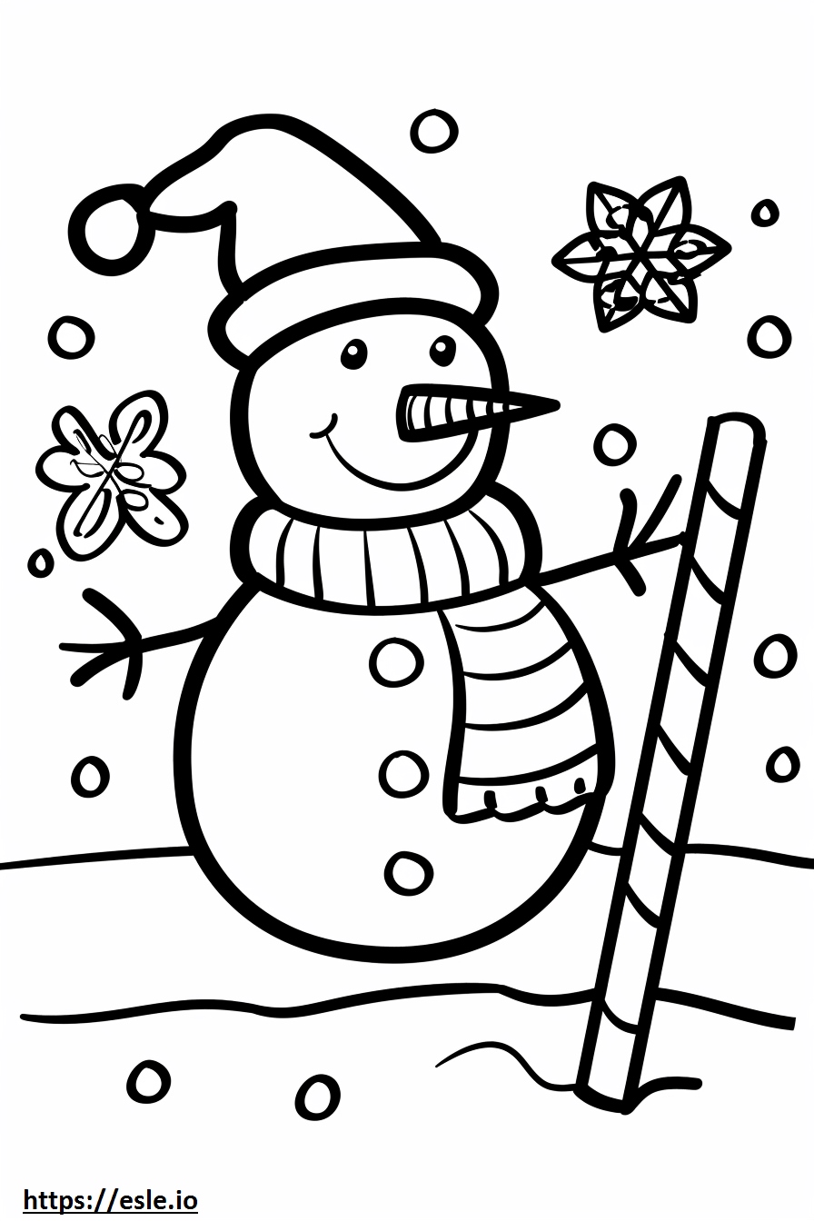 Really detailed christmas coloring sheet