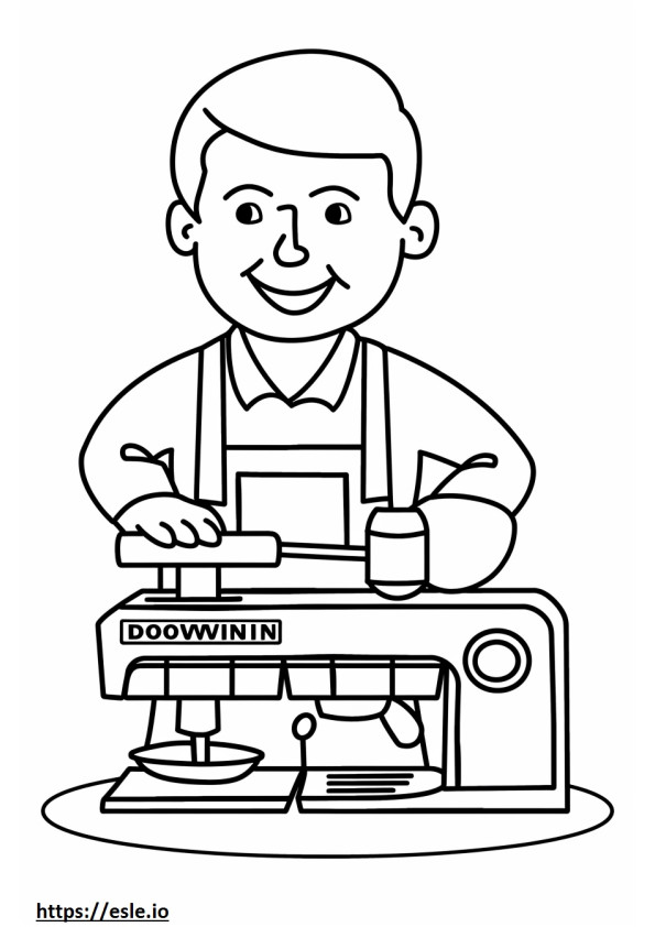 Browning logo for coloring