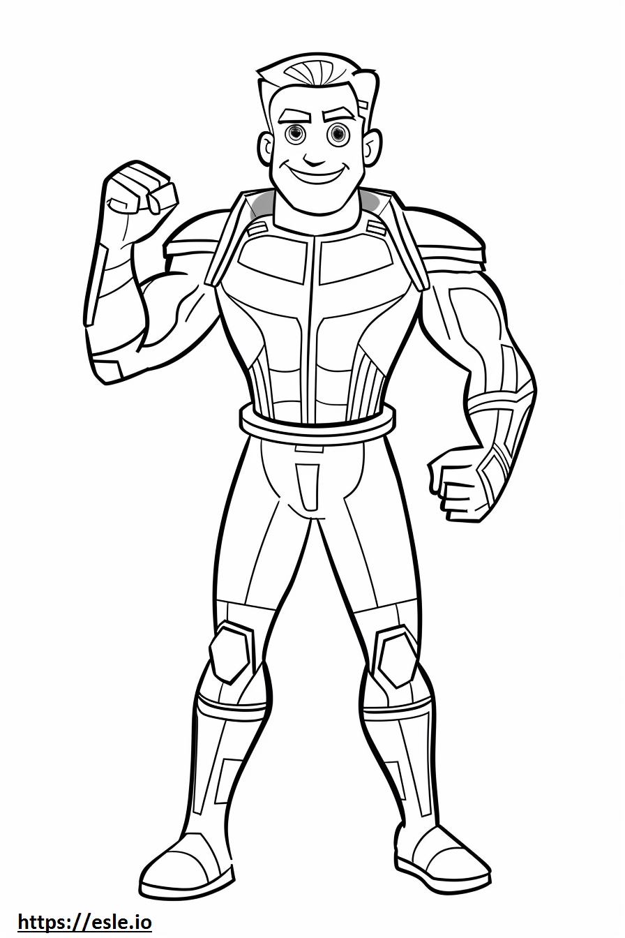 Wild kratts creature power suit coloring page