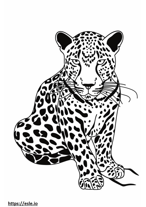 Cute leopard free printable