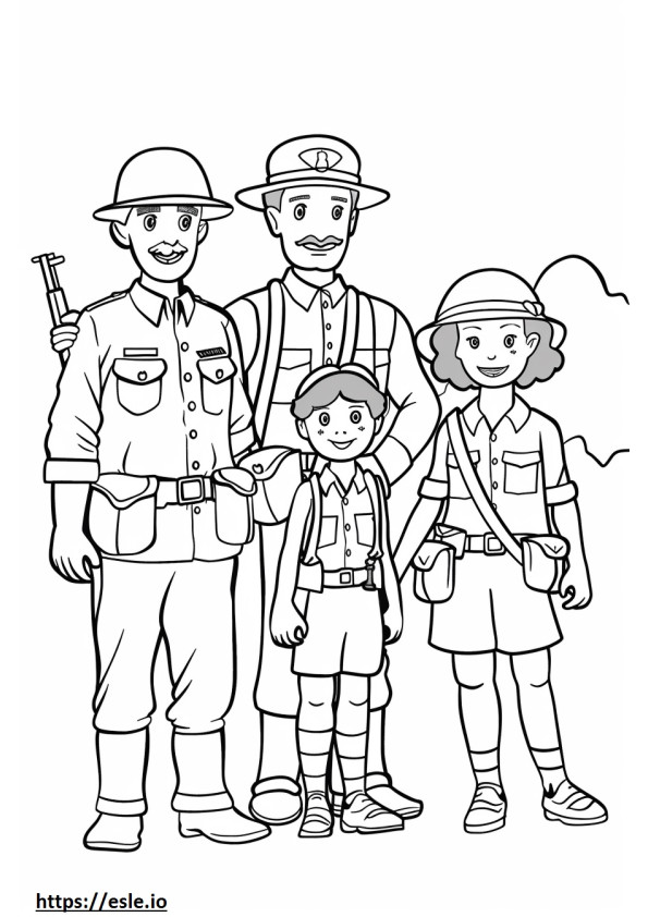 Abraham's army free printable