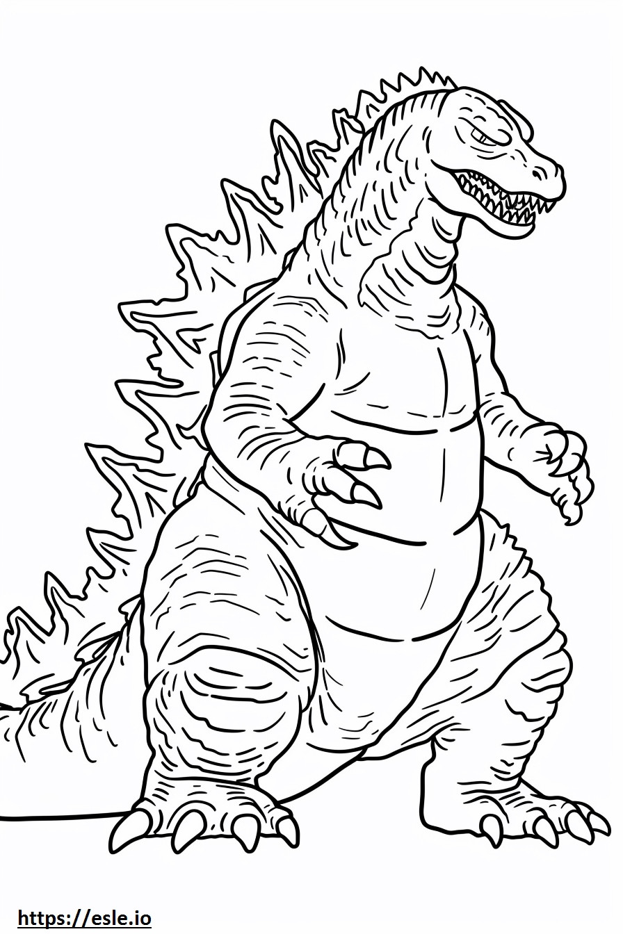 Gozilla para imprimir