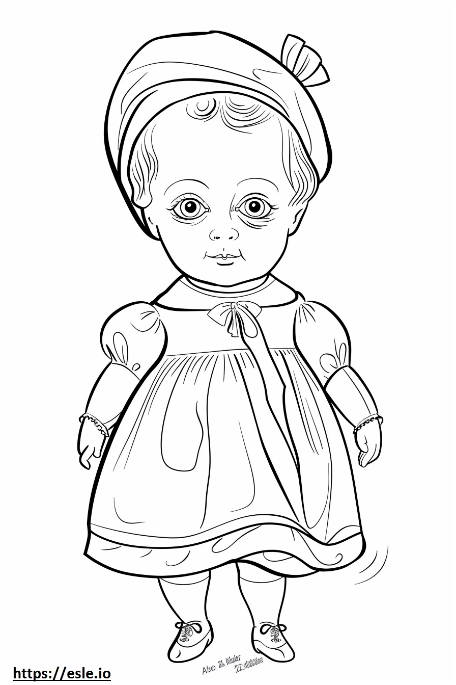 18th century baby free printable