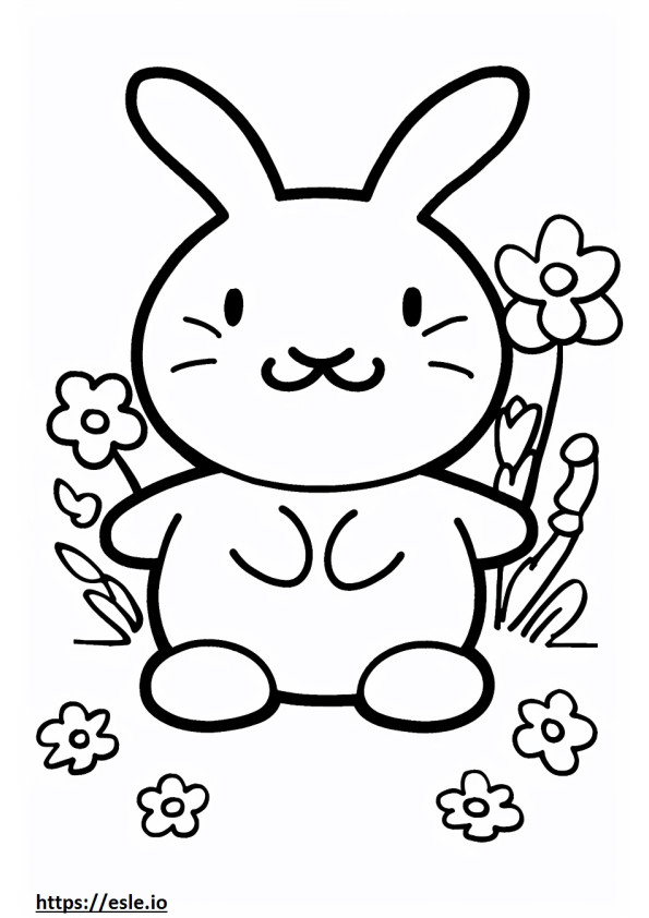 Sanrio anime coloring page