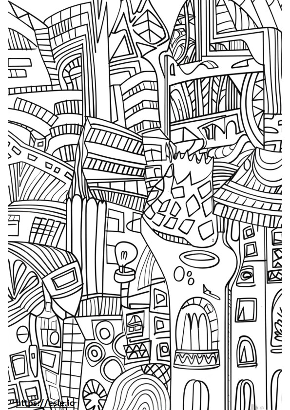Seda desenho para colorir