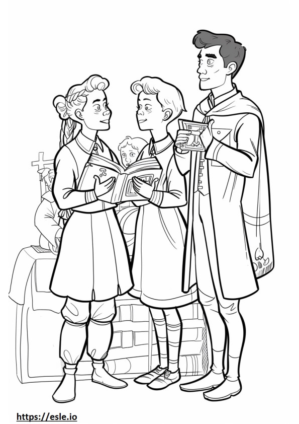 13 articles of faith for coloring