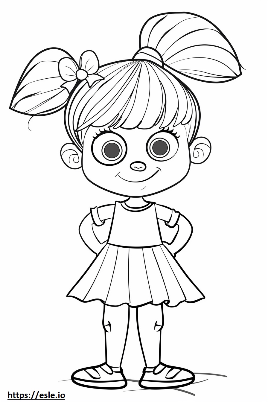 Posie Little Charmers Coloring Sheet