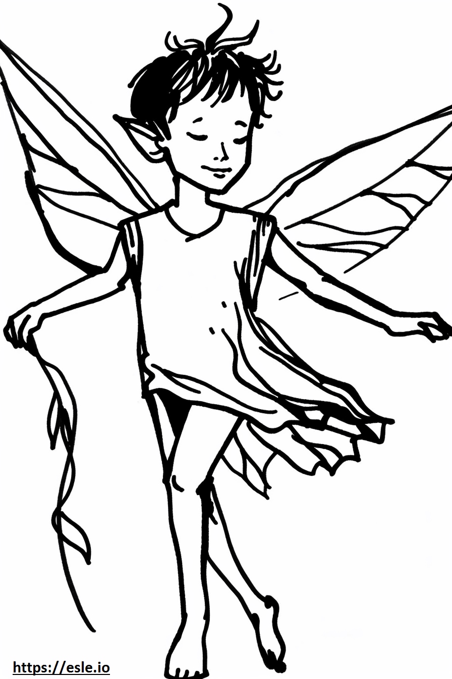 Boy fairy free printable