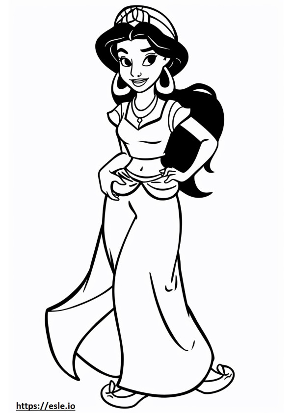 Aladdin 2019 jasmine free printable