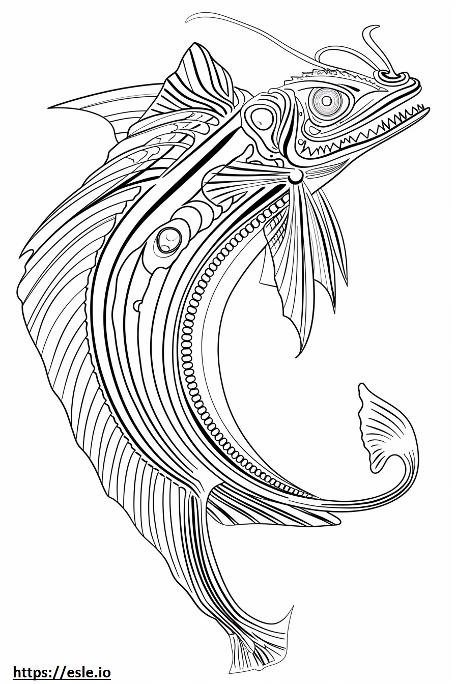 Ikan Viper gambar mewarnai