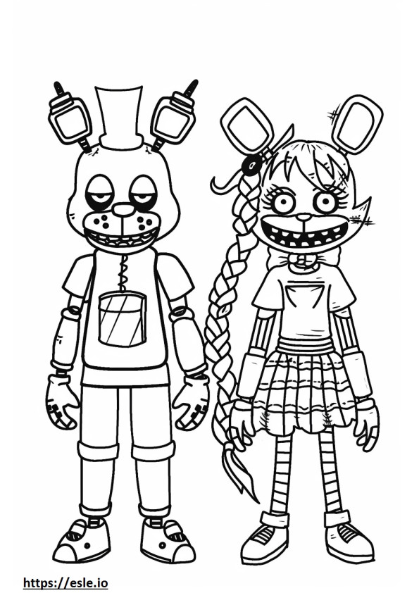 Freddy and bonnie free printable