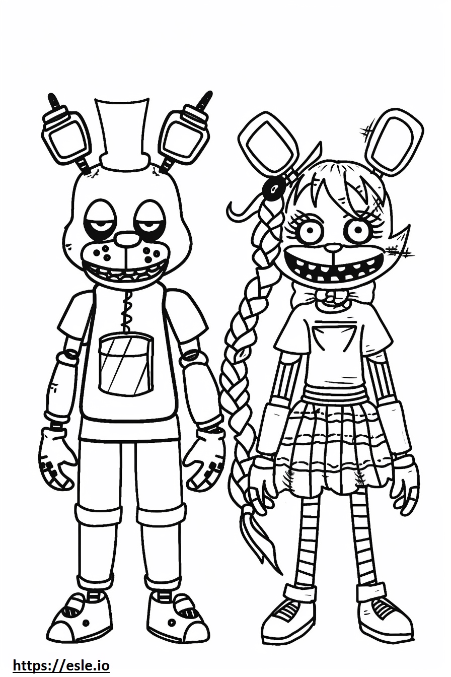 Freddy and bonnie free printable
