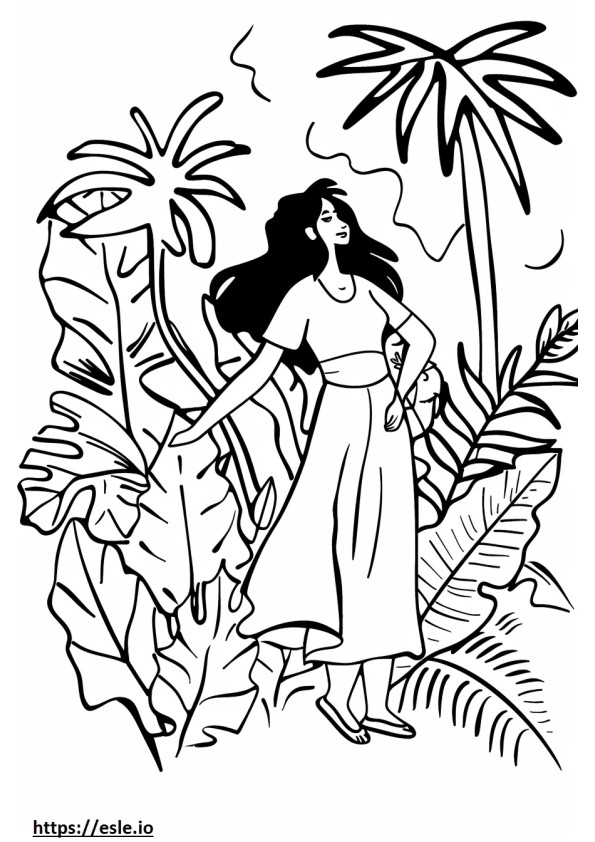 Paraíso de Vênus para pintar