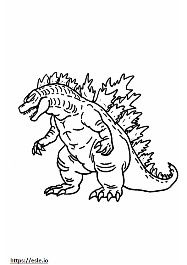 Godzilla atomic breath free printable