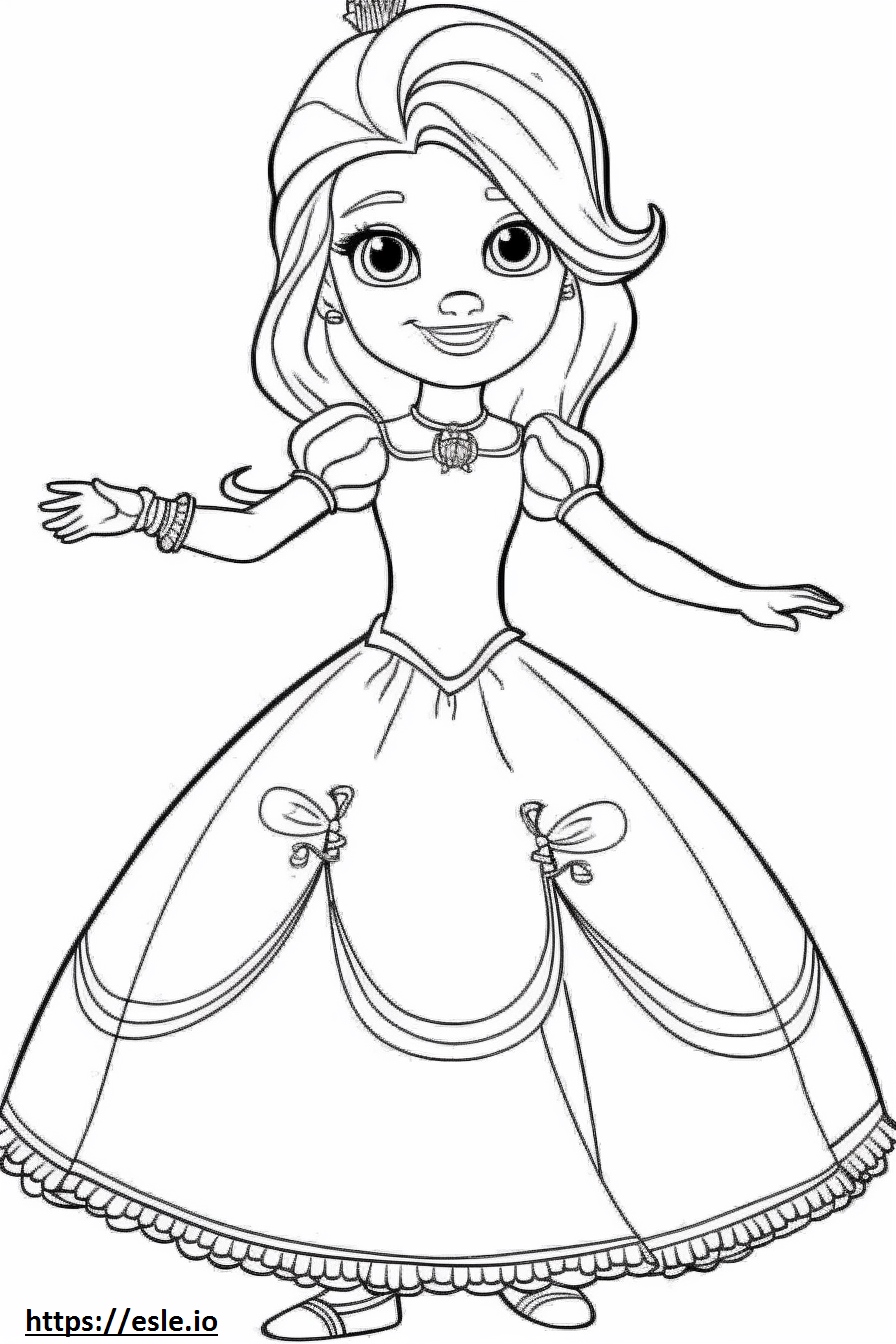 Sofia the First Coloring Pages Printable