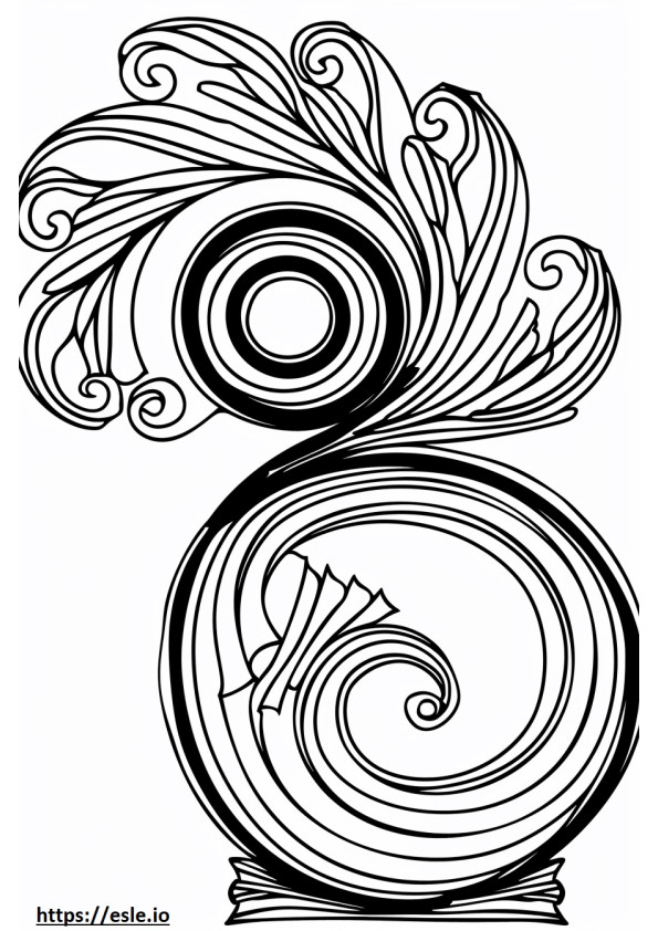 Spiral bağlı boyaması