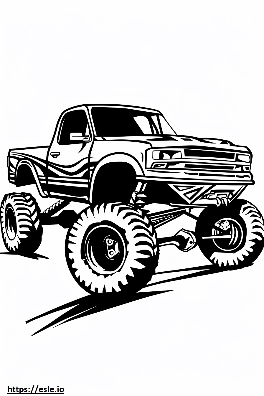 Baja truck free printable