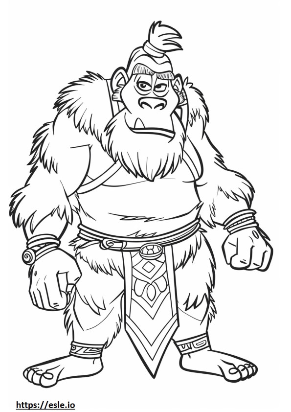 Kingkong free printable