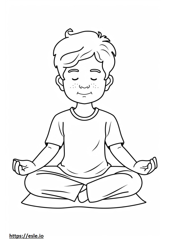 Therapeutic coloring page