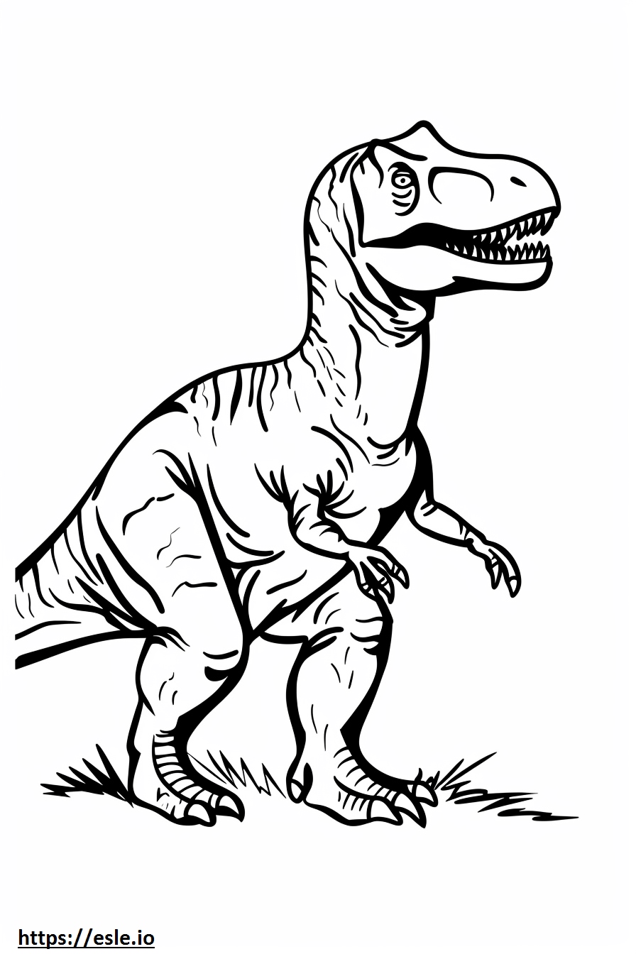Dinozor Boyama Sayfası – Ücretsiz Yazdır