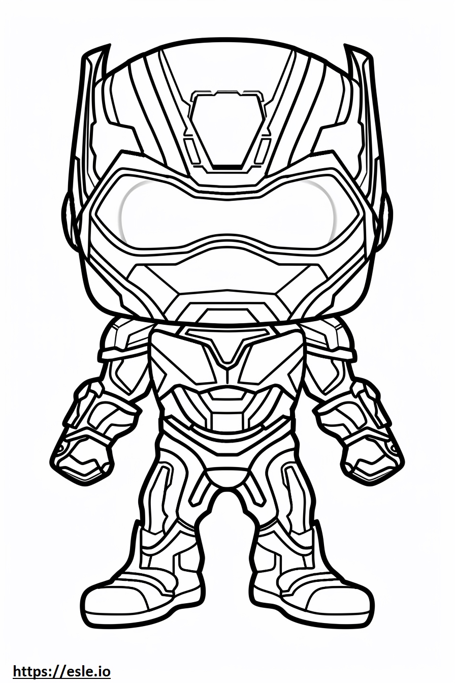 Marvel funko pop for coloring