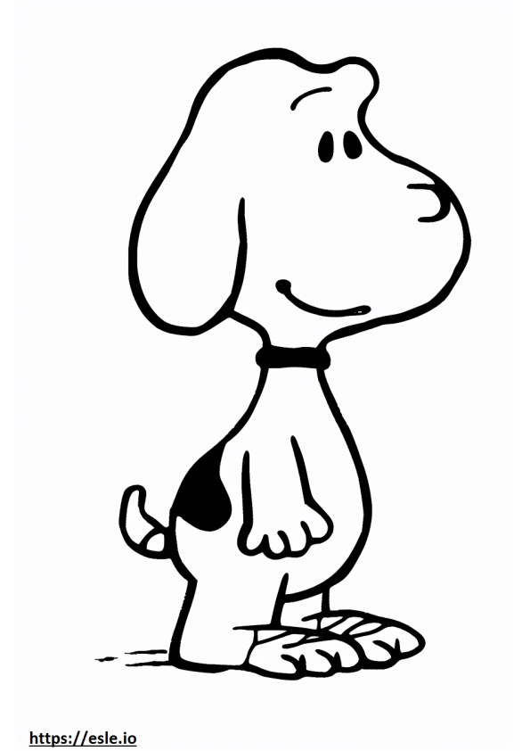 Simple snoopy free printable