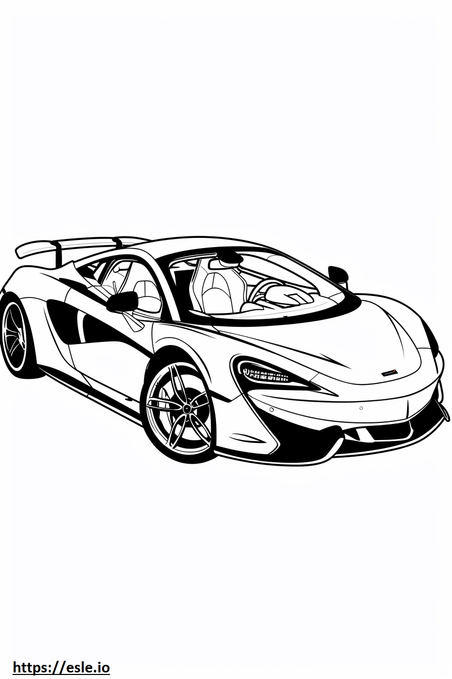 Mclaren-Supersportwagen bilder zum ausdrucken
