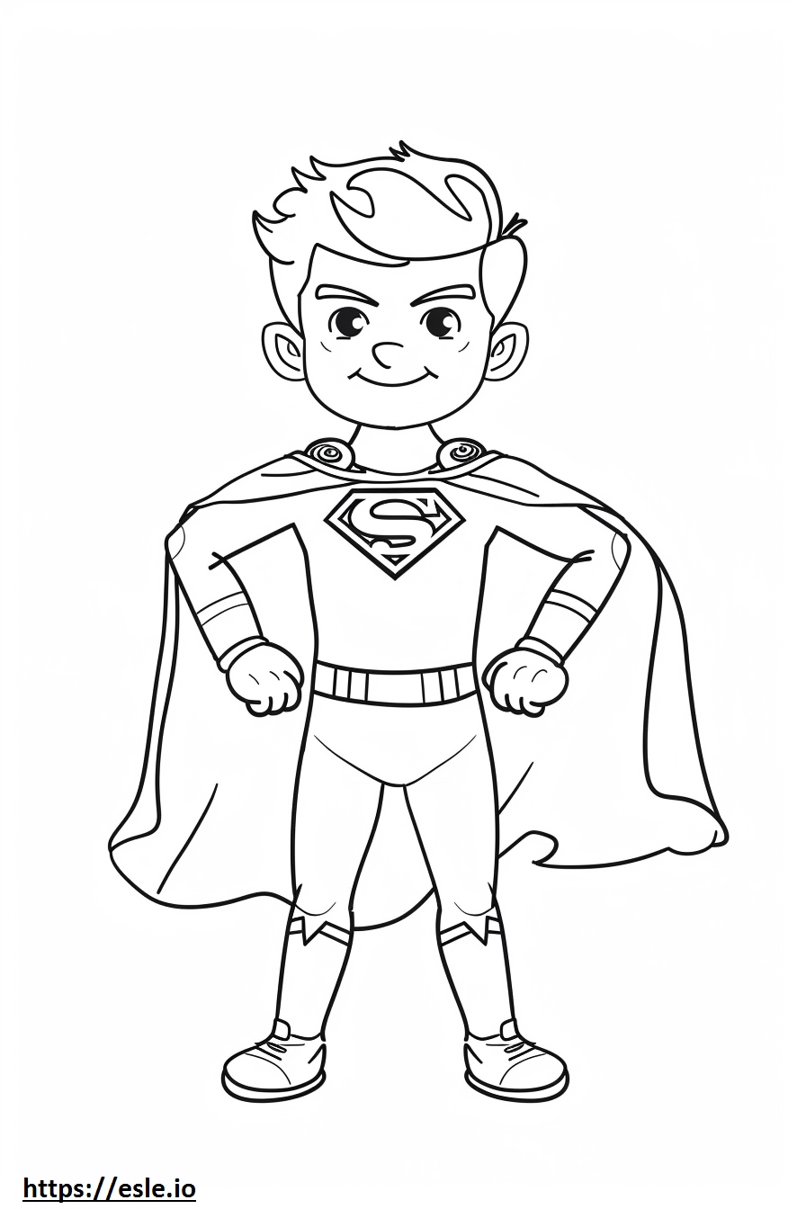 Hal-hal super mewarnai gambar