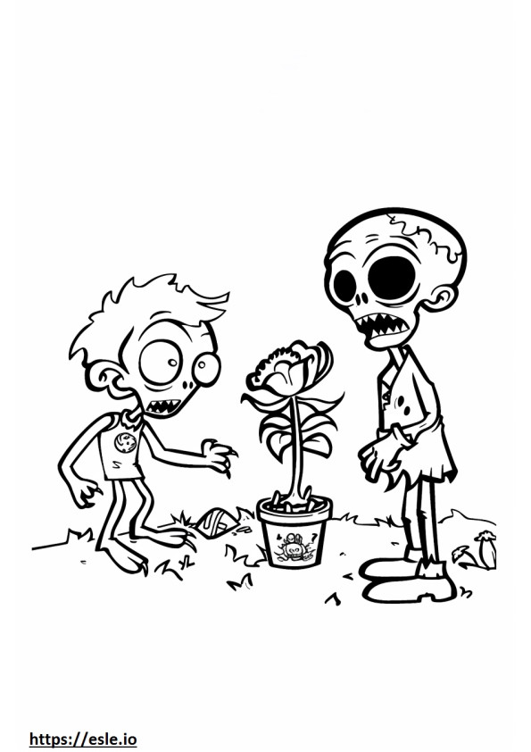 Plants vs zombies battle for neighborville for coloring