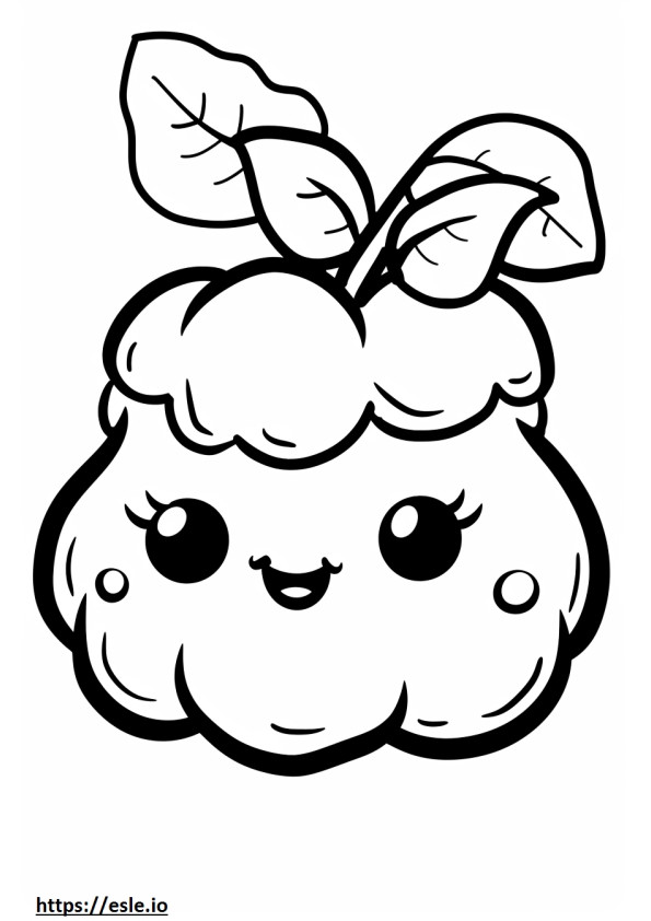 Baby-Squishmallow ausmalbild zum ausdrucken
