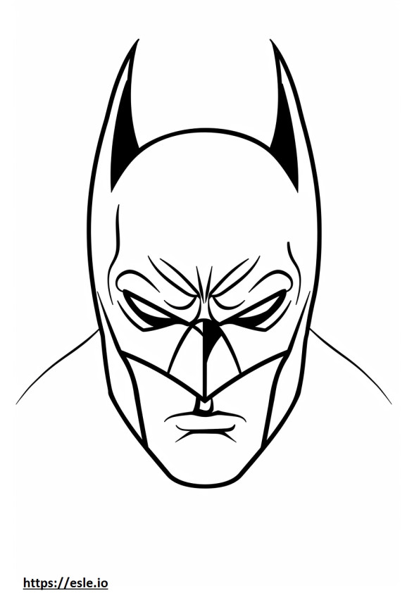 Batman mask free printable