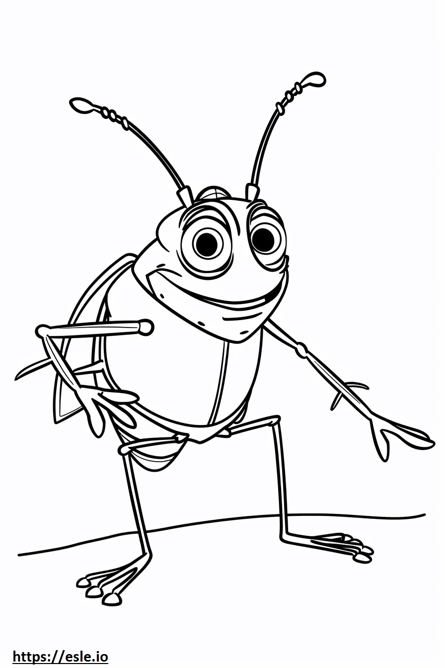 A Bug's Life Coloring Page - Free Printable PDF
