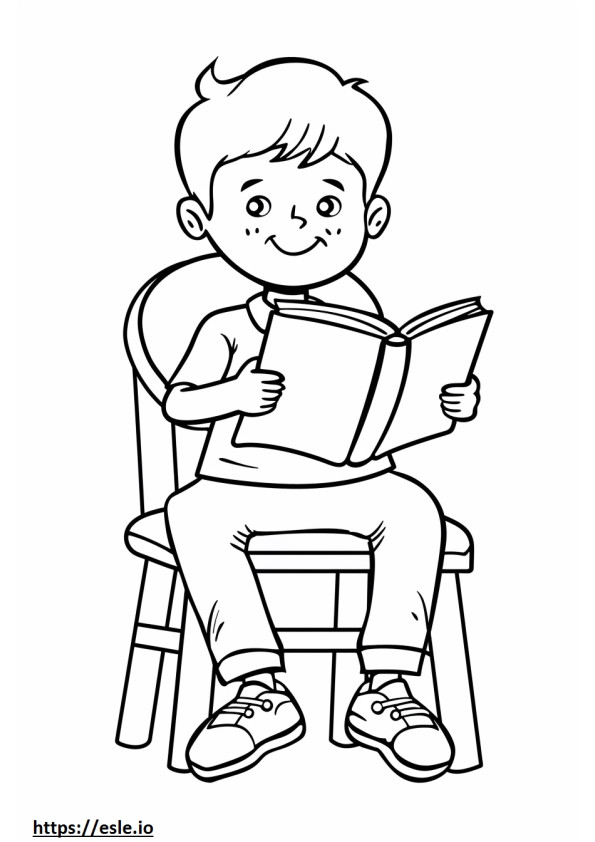 22dom to read coloring page