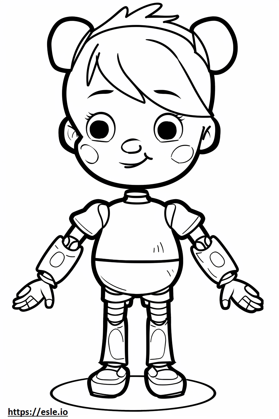 Toca boca body for coloring