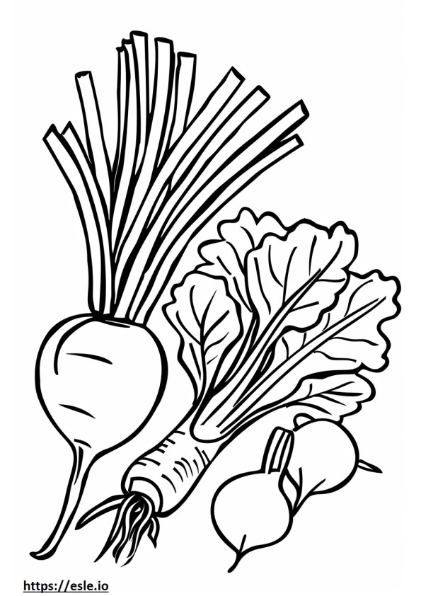 Worksheet preschool vegetable coloring sheet
