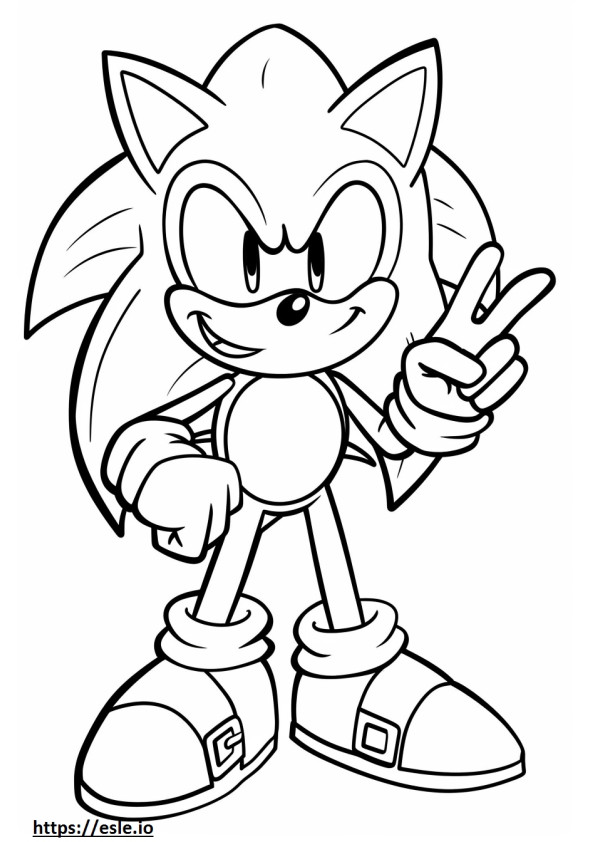 White sonic for coloring