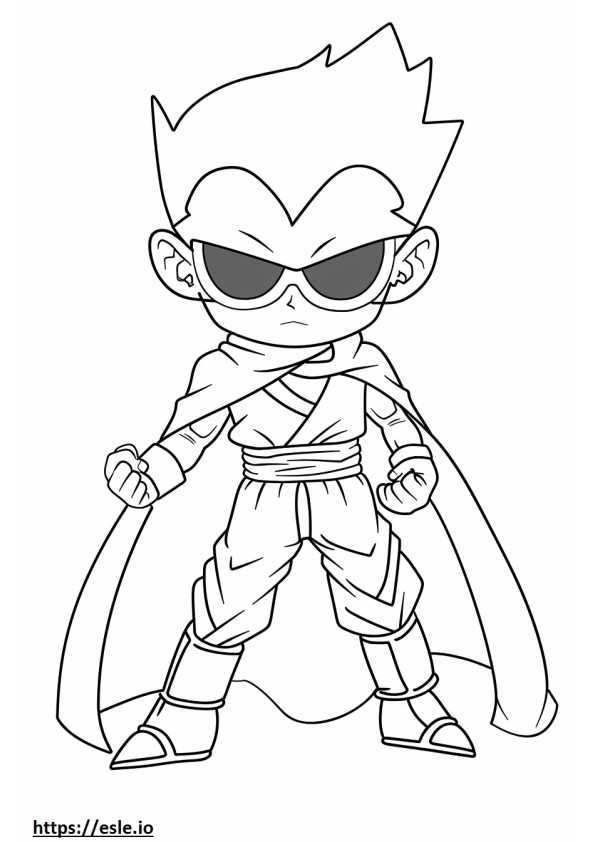 Dragon ball szuper kifestő nyomtatható