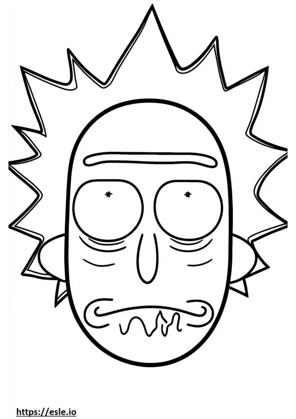 Affronta Rick e Morty da stampare