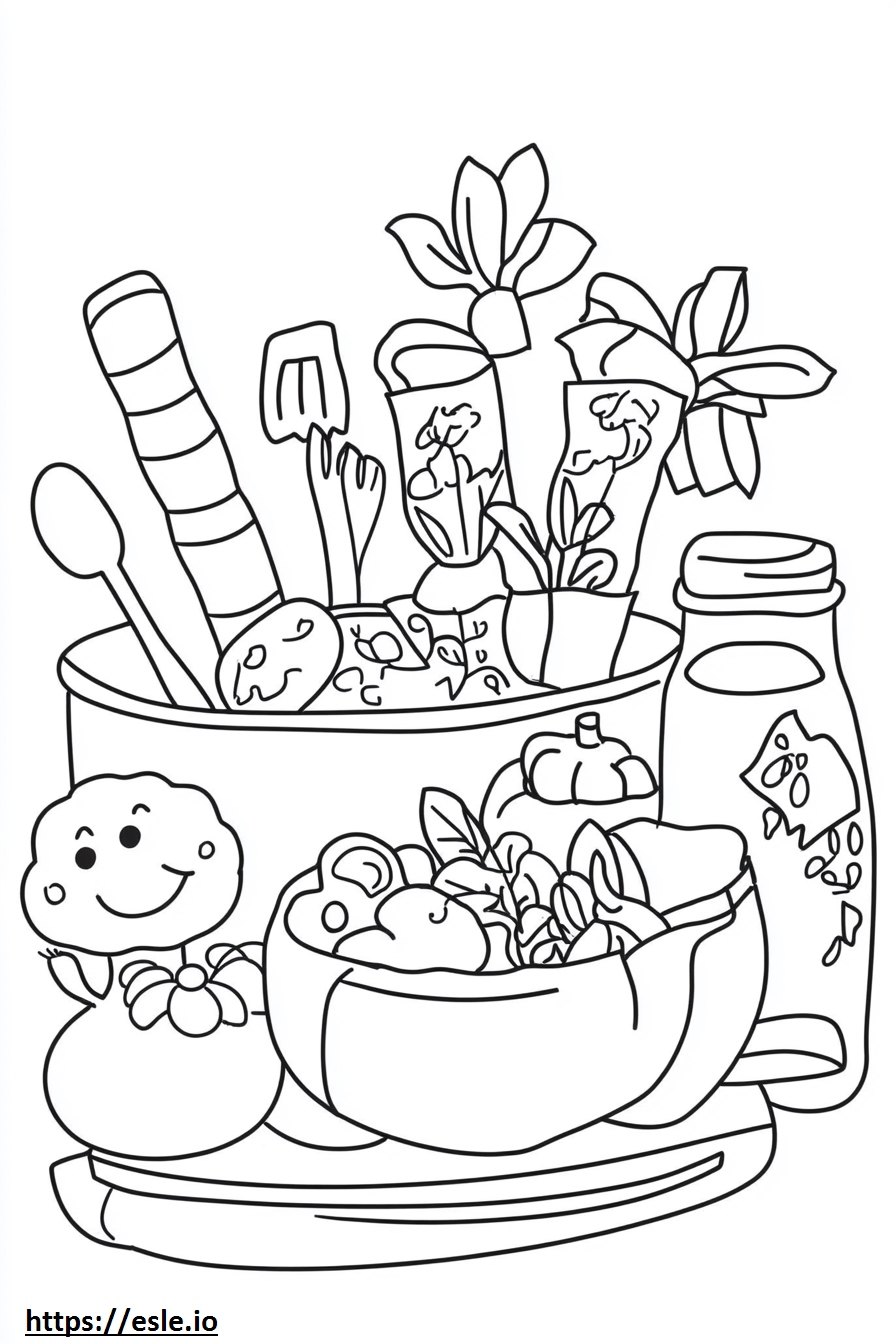 Free Printable Coloring Pages: What Food Additive Adds Natural Color