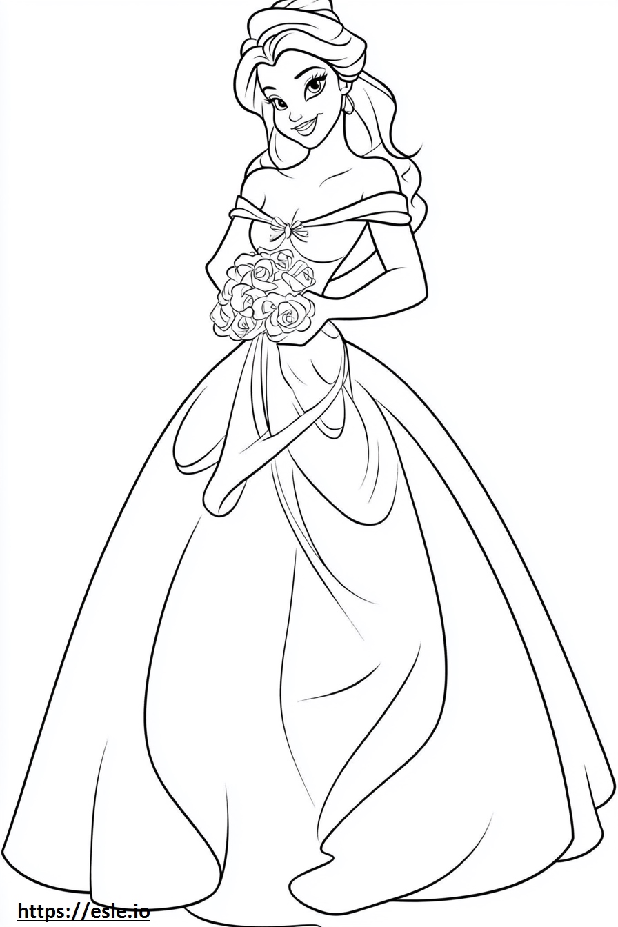 Princess belle free printable