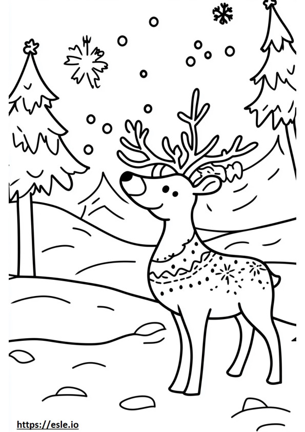 Christmas time for coloring