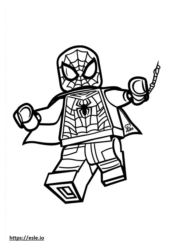 Infinity war lego spiderman free printable
