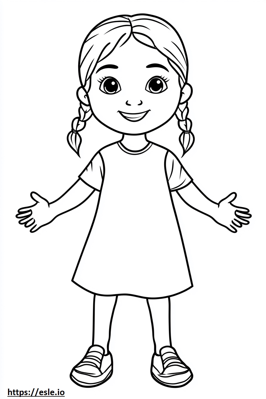 Asha mewarnai