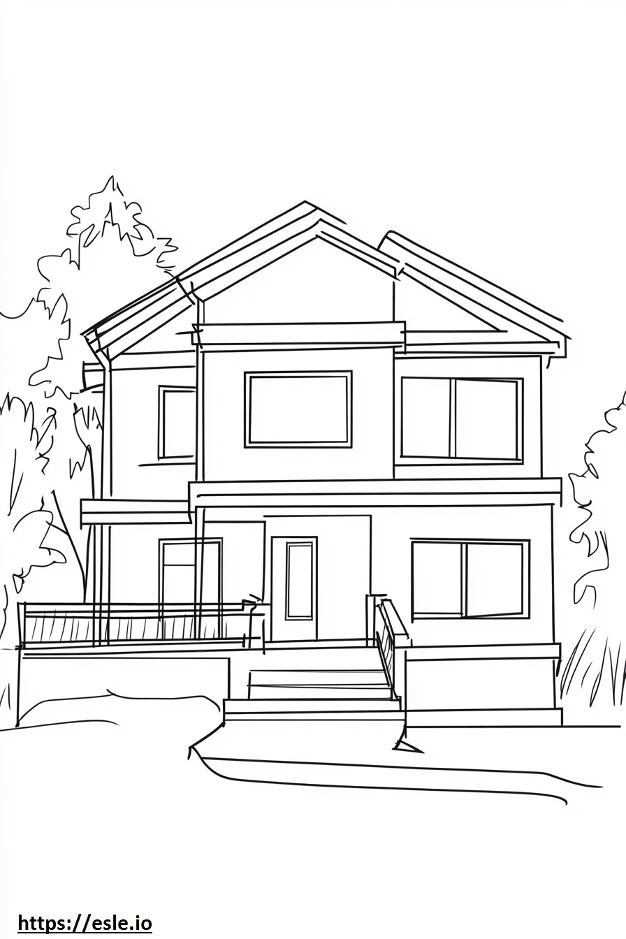 21512 E Portland Place Colorado White Pages Coloring Page